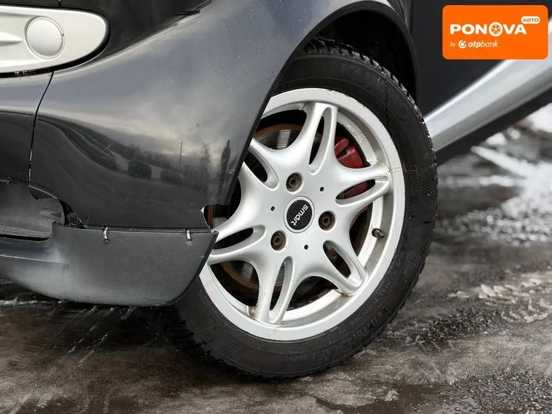 Smart Fortwo, 2004 р., Бензин, 331 тис. км, Хетчбек, Чорний, Кривий Ріг AT-10408624 фото