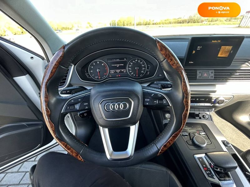 Audi Q5, 2017, Бензин, 1.98 л., 77 тис. км, Позашляховик / Кросовер, Білий, Львів Cars-Pr-66543 фото