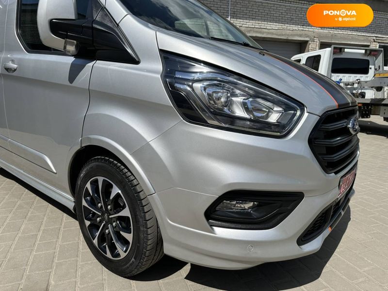 Ford Transit Custom, 2020, Дизель, 2 л., 198 тыс. км, Вантажний фургон, Серый, Киев Cars-Pr-59763 фото