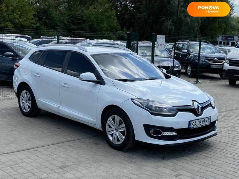 Renault Megane, 2016, Дизель, 1.46 л., 257 тыс. км, Универсал, Белый, Бердичев 110836 фото