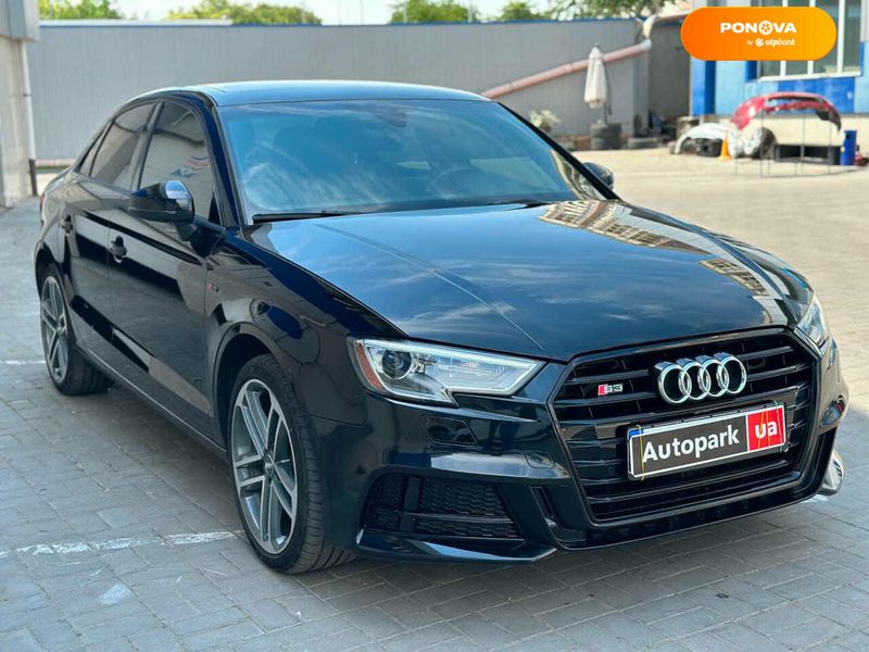 Audi A3, 2016, Бензин, 2 л., 101 тис. км, Седан, Чорний, Одеса 109209 фото