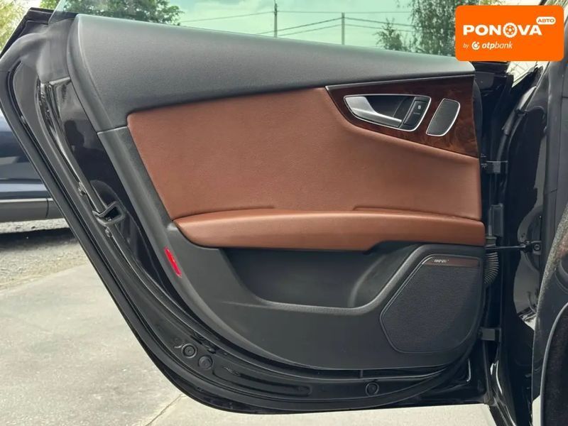 Audi A7 Sportback, 2014 р., Дизель, 224 тис. км, Ліфтбек, Чорний, Рівне AT-10417928 фото