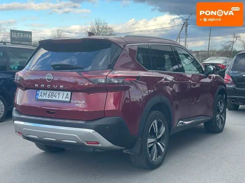 Nissan Rogue, 2022 г., Бензин, 37 тыс. км, Внедорожник / Кроссовер, Красный, Житомир AT-10414619 фото