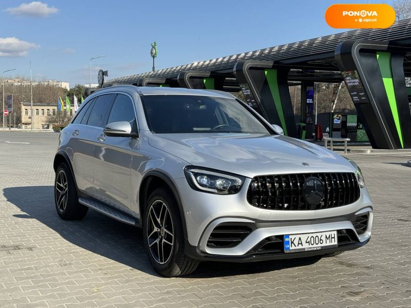 Mercedes-Benz GLC-Class, 2019, Бензин, 1.99 л., 28 тис. км, Позашляховик / Кросовер, Сірий, Київ Cars-Pr-64655 фото