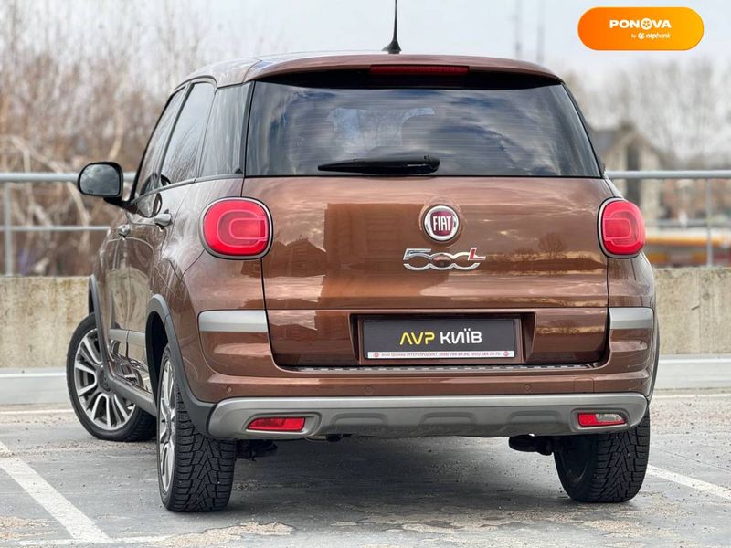 Fiat 500L, 2018, Дизель, 1.25 л., 70 тыс. км, Хетчбек, Коричневый, Киев 30091 фото