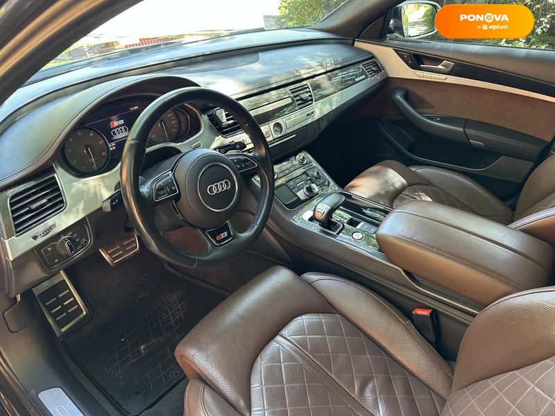 Audi S8, 2013, Бензин, 3.99 л., 187 тыс. км, Седан, Серый, Львов Cars-Pr-185601 фото