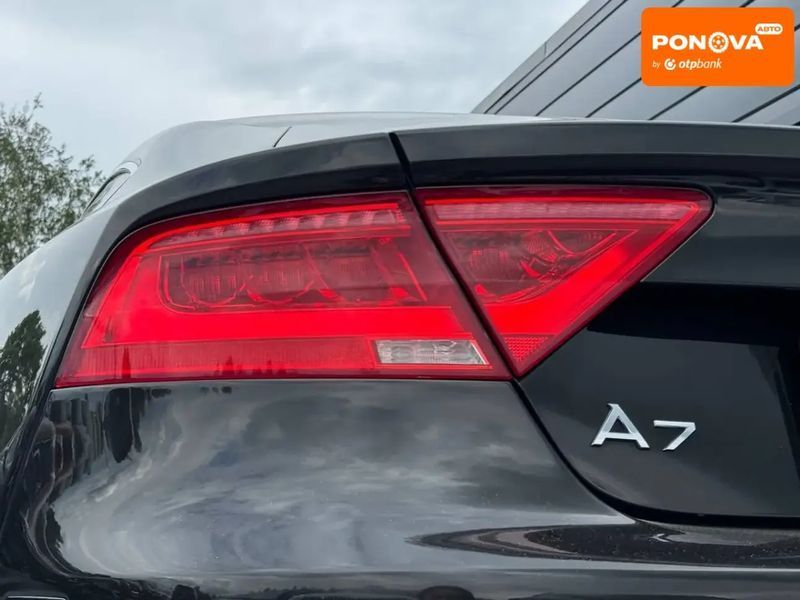 Audi A7 Sportback, 2014 р., Дизель, 224 тис. км, Ліфтбек, Чорний, Рівне AT-10417928 фото