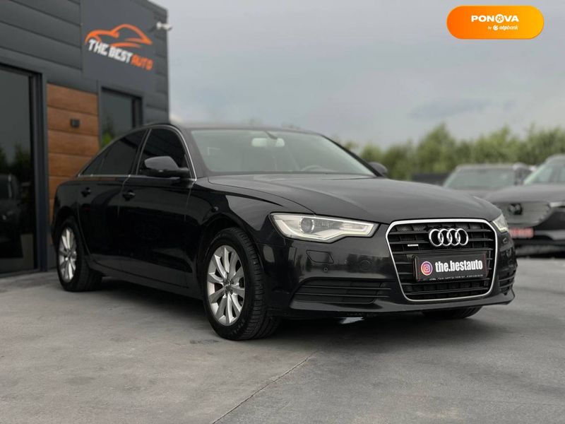 Audi A6, 2013, Газ пропан-бутан / Бензин, 2.77 л., 260 тыс. км, Седан, Чорный, Ровно 106711 фото