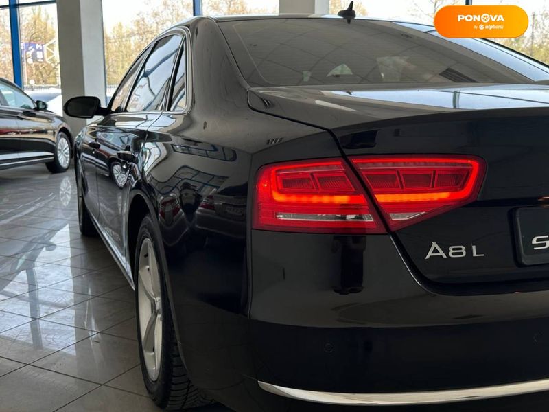 Audi A8, 2013, Бензин, 3 л., 164 тис. км, Седан, Чорний, Миколаїв 35378 фото