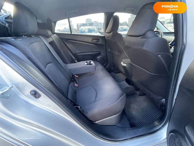 Toyota Prius, 2019, Гібрид (HEV), 1.8 л., 77 тис. км, Хетчбек, Сірий, Київ 31918 фото