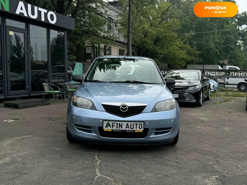 Mazda 2, 2005, Бензин, 1.4 л., 107 тис. км, Хетчбек, Синій, Київ 107556 фото