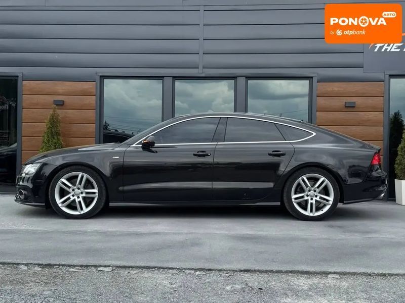 Audi A7 Sportback, 2014 р., Дизель, 224 тис. км, Ліфтбек, Чорний, Рівне AT-10417928 фото