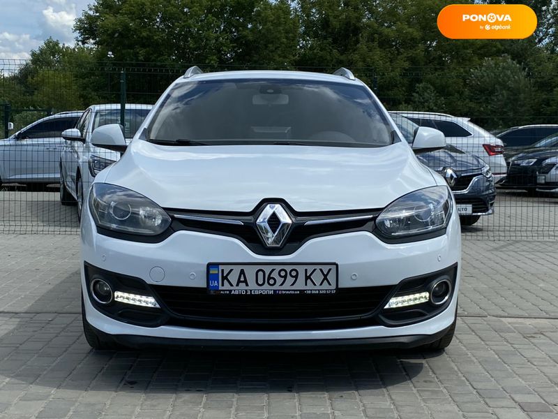 Renault Megane, 2016, Дизель, 1.46 л., 257 тыс. км, Универсал, Белый, Бердичев 110836 фото