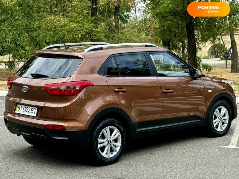 Hyundai Creta, 2016, Газ пропан-бутан / Бензин, 1.59 л., 67 тис. км, Позашляховик / Кросовер, Коричневий, Одеса Cars-Pr-192598 фото