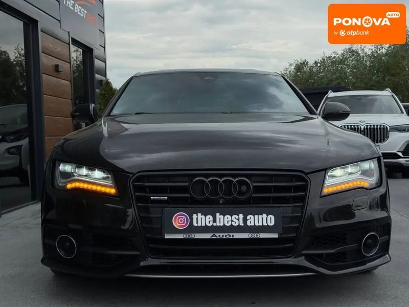 Audi A7 Sportback, 2014 р., Дизель, 224 тис. км, Ліфтбек, Чорний, Рівне AT-10417928 фото