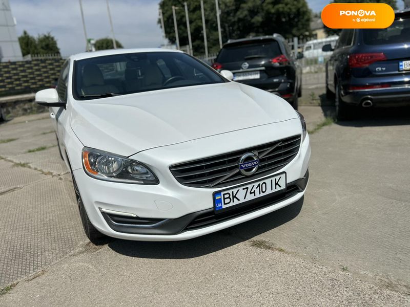 Volvo S60, 2013, Бензин, 2 л., 247 тис. км, Седан, Білий, Рівне 111094 фото