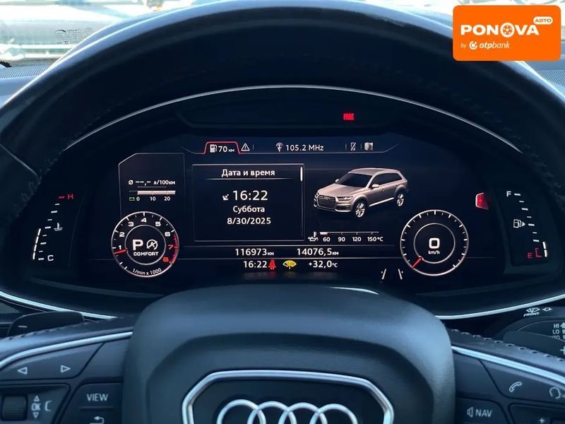 Audi Q7, 2015 р., Бензин, 116 тис. км, Позашляховик / Кросовер, Чорний, Бердичів AT-10401171 фото
