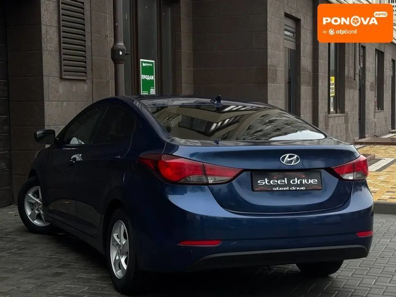 Hyundai Elantra, 2015 р., Бензин, 323 тис. км, Седан, Синій, Миколаїв AT-10411342 фото