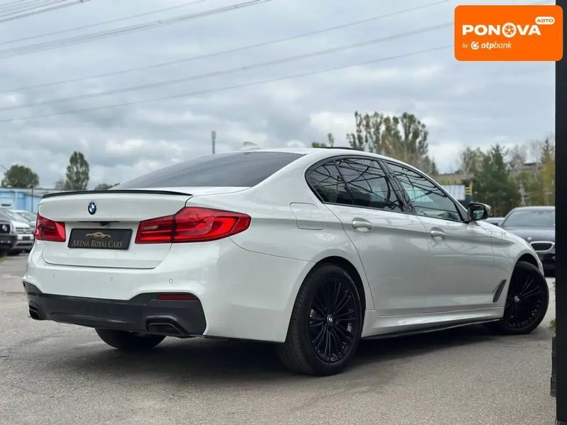 BMW 5 Series, 2018 г., Бензин, 99 тыс. км, Седан, Белый, Харьков AT-10403406 фото
