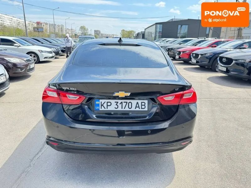 Chevrolet Malibu, 2018 р., Бензин, 115 тис. км, Седан, Чорний, Запоріжжя AT-10416168 фото