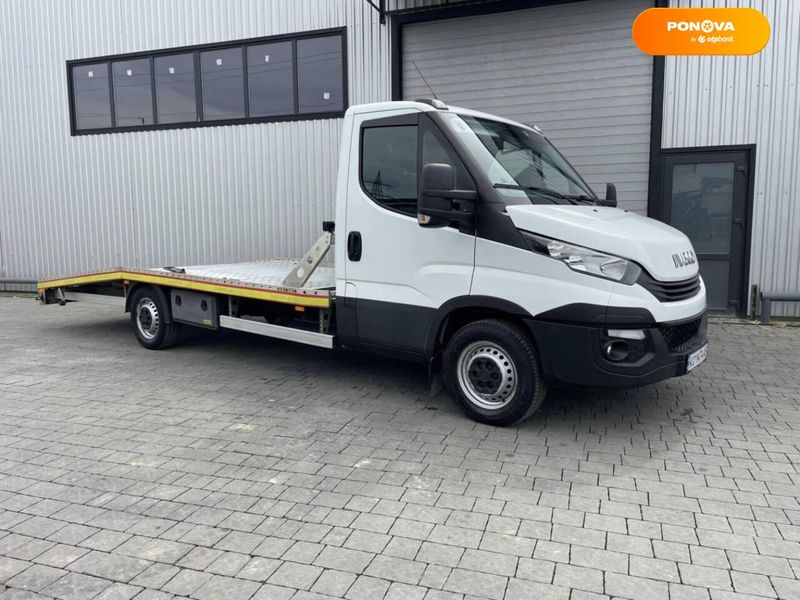 Iveco Daily груз., 2019, Дизель, 3 л., 299 тыс. км, Платформа, Белый, Мукачево 45019 фото