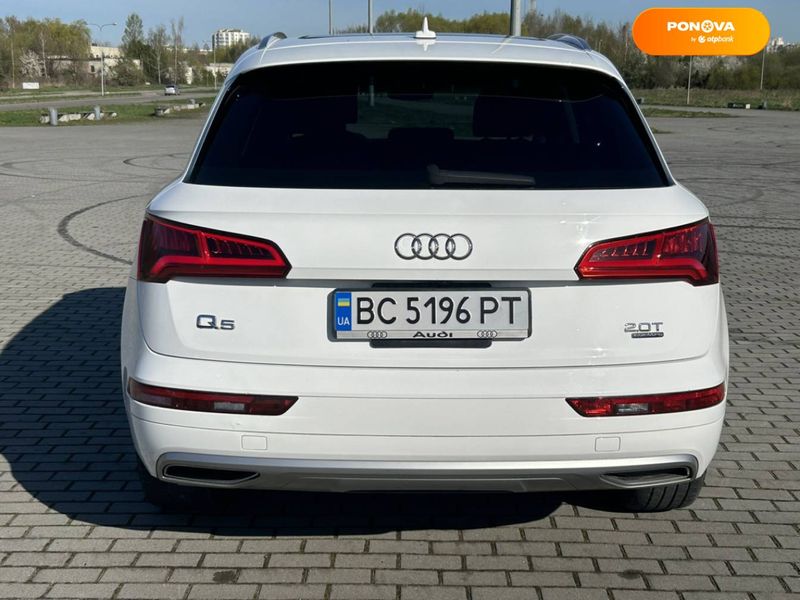 Audi Q5, 2017, Бензин, 1.98 л., 77 тыс. км, Внедорожник / Кроссовер, Белый, Львов Cars-Pr-66543 фото