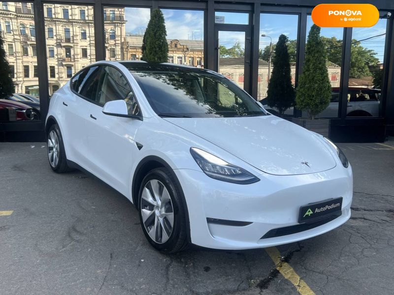 Tesla Model Y, 2020, Електро, 74 тис. км, Позашляховик / Кросовер, Білий, Київ 107389 фото