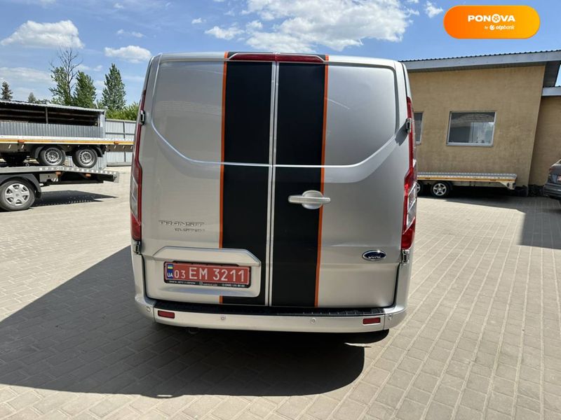 Ford Transit Custom, 2020, Дизель, 2 л., 198 тыс. км, Вантажний фургон, Серый, Киев Cars-Pr-59763 фото