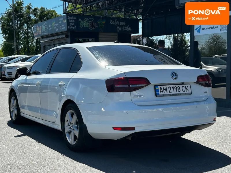 Volkswagen Jetta, 2016 р., Дизель, 115 тис. км, Седан, Білий, Житомир AT-10417564 фото