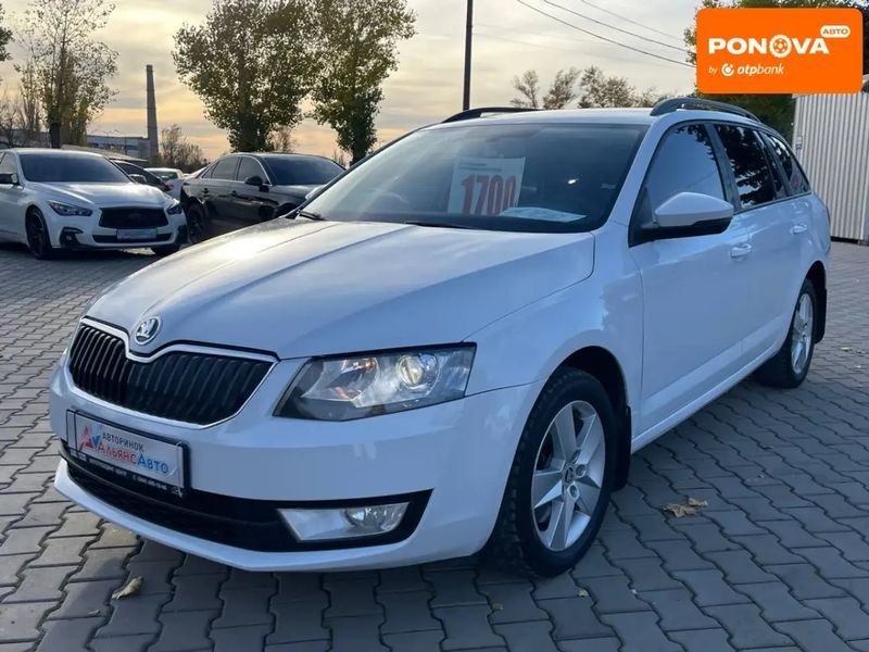 Skoda Octavia, 2014 р., Бензин, 158 тис. км, Універсал, Білий, Кривий Ріг AT-10404520 фото