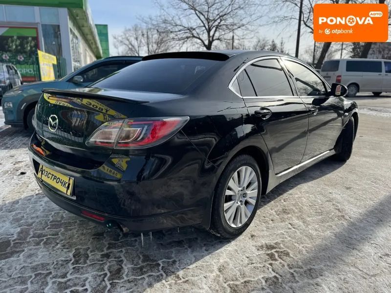 Mazda 6, 2008 г., Газ пропан-бутан / Бензин, 248 тыс. км, Седан, Чорный, Кривой Рог AT-10408895 фото