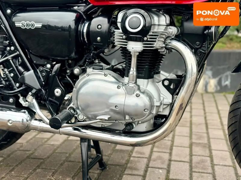 Kawasaki W 800, 2022 р., Бензин, 2 тис. км, Мотоцикл Классік, Червоний, Рівне AT-10410158 фото