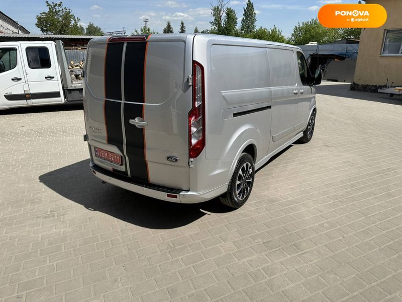 Ford Transit Custom, 2020, Дизель, 2 л., 198 тис. км, Вантажний фургон, Сірий, Київ Cars-Pr-59763 фото