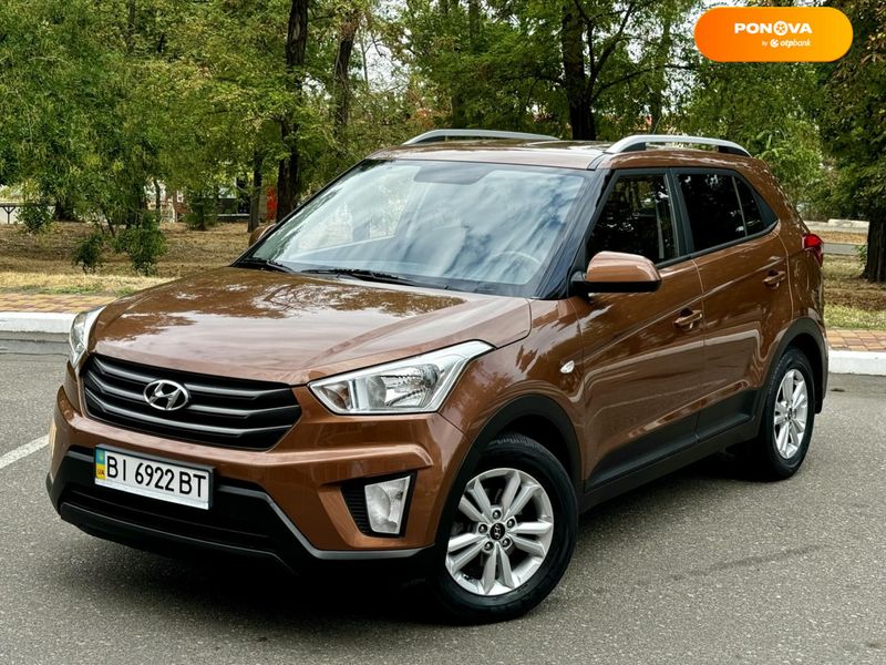 Hyundai Creta, 2016, Газ пропан-бутан / Бензин, 1.59 л., 67 тис. км, Позашляховик / Кросовер, Коричневий, Одеса Cars-Pr-192598 фото