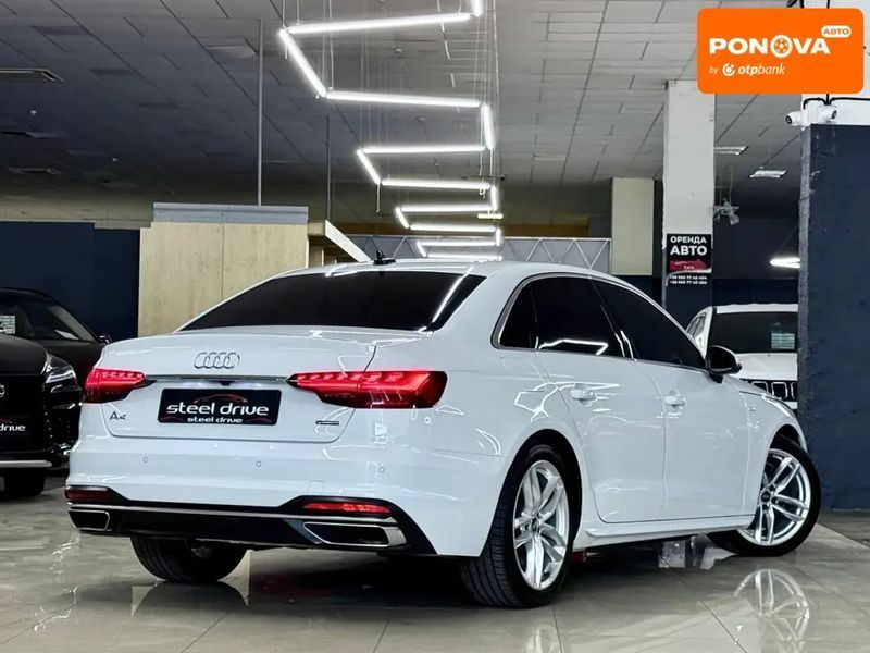 Audi A4, 2020 р., Бензин, 45 тис. км, Седан, Білий, Миколаїв AT-10413391 фото