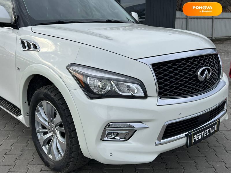 Infiniti QX80, 2016, Бензин, 5.55 л., 96 тыс. км, Внедорожник / Кроссовер, Белый, Черновцы 44164 фото