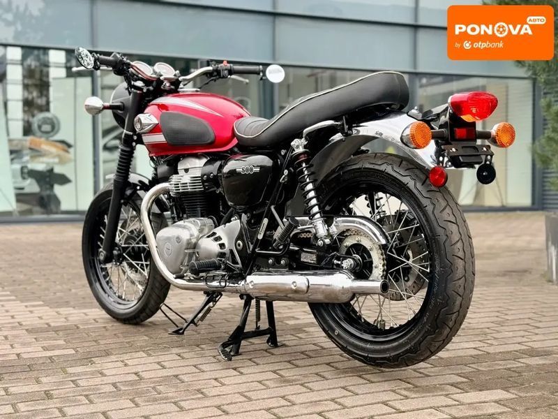 Kawasaki W 800, 2022 р., Бензин, 2 тис. км, Мотоцикл Классік, Червоний, Рівне AT-10410158 фото