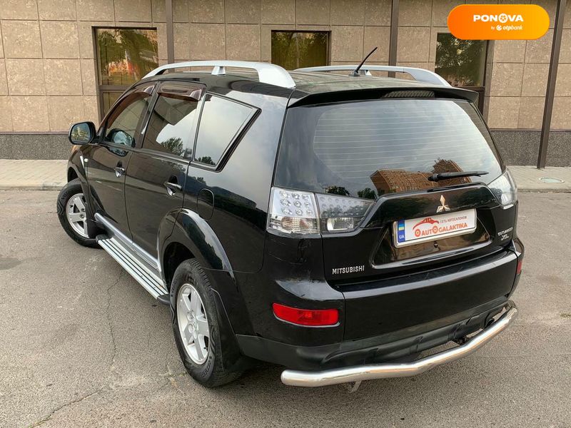 Mitsubishi Outlander, 2008, Газ пропан-бутан / Бензин, 2.4 л., 205 тис. км, Позашляховик / Кросовер, Чорний, Одеса 110754 фото