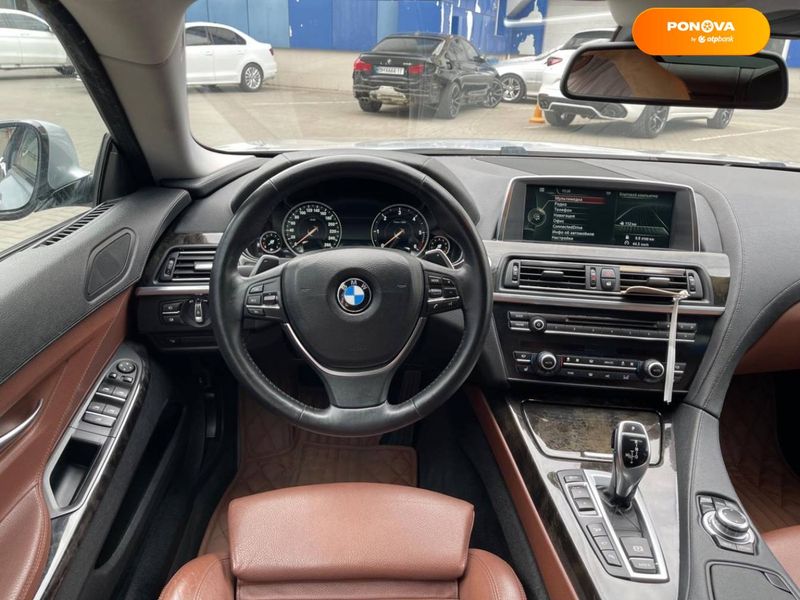 BMW 6 Series, 2014, Дизель, 3 л., 165 тыс. км, Купе, Серый, Одесса 46447 фото