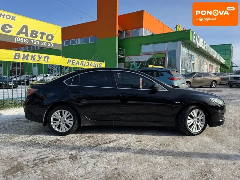 Mazda 6, 2008 г., Газ пропан-бутан / Бензин, 248 тыс. км, Седан, Чорный, Кривой Рог AT-10408895 фото