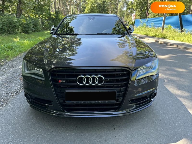 Audi S8, 2013, Бензин, 3.99 л., 187 тыс. км, Седан, Серый, Львов Cars-Pr-185601 фото