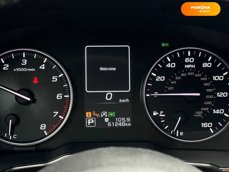 Subaru Outback, 2019, Бензин, 2.5 л., 61 тис. км, Універсал, Сірий, Львів 108414 фото