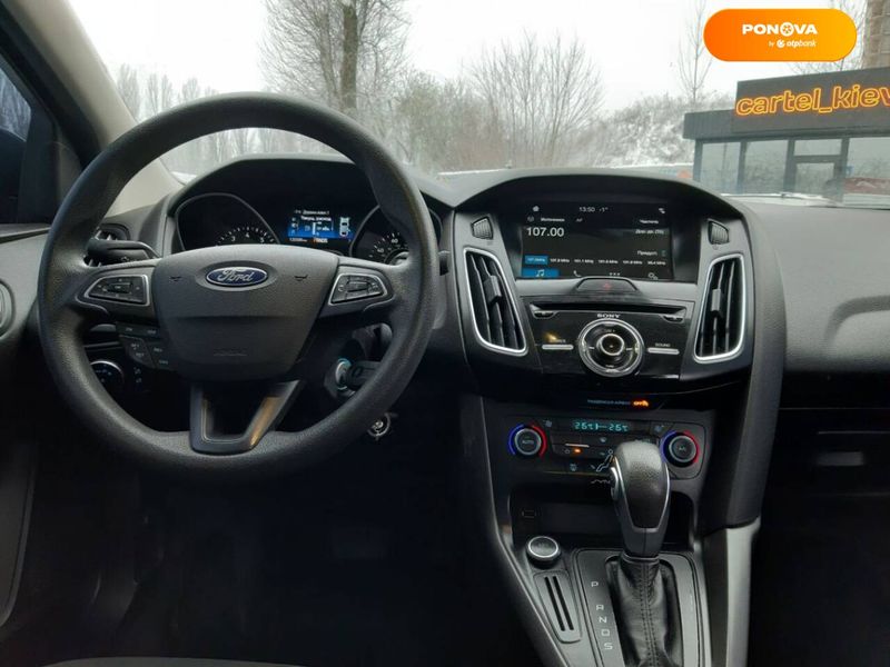 Ford Focus, 2017, Газ пропан-бутан / Бензин, 2 л., 130 тис. км, Седан, Сірий, Київ 26332 фото