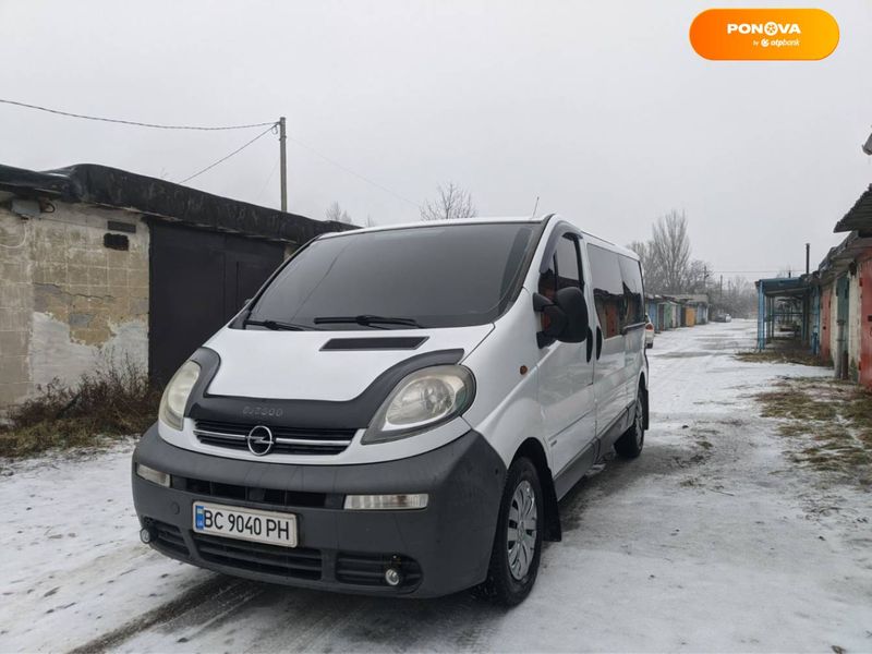 Opel Vivaro, 2005, Дизель, 1.9 л., 280 тис. км, Мінівен, Білий, Межова Cars-Pr-62965 фото