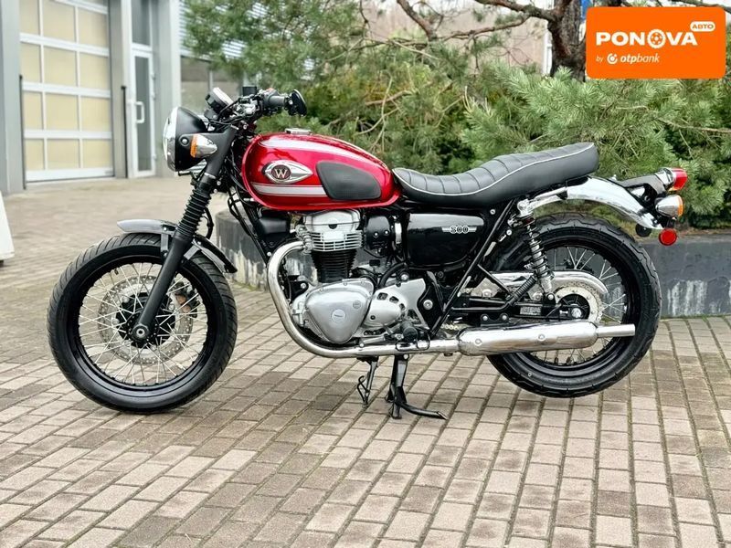 Kawasaki W 800, 2022 р., Бензин, 2 тис. км, Мотоцикл Классік, Червоний, Рівне AT-10410158 фото