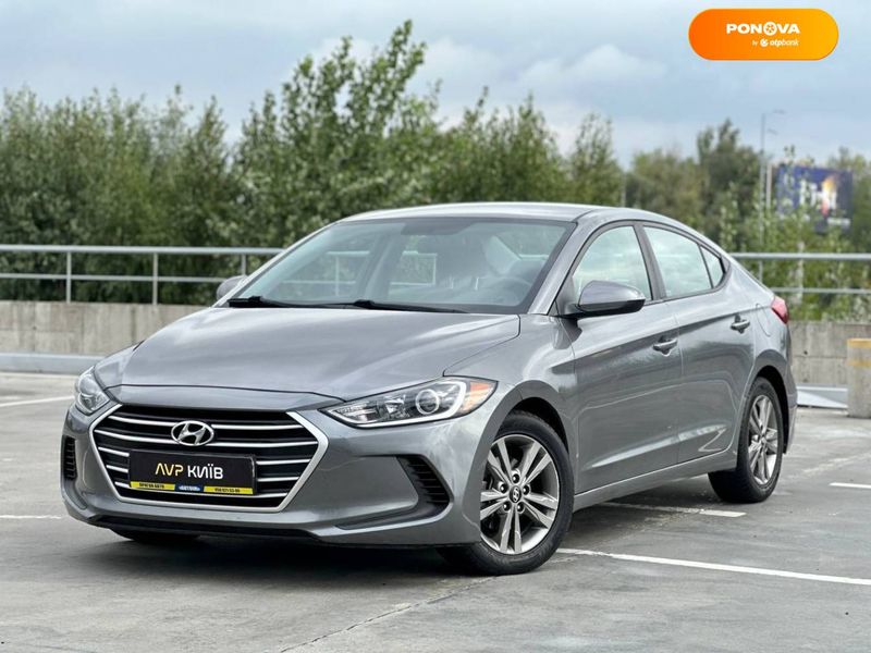 Hyundai Elantra, 2018, Бензин, 2 л., 115 тис. км, Седан, Сірий, Київ 98301 фото