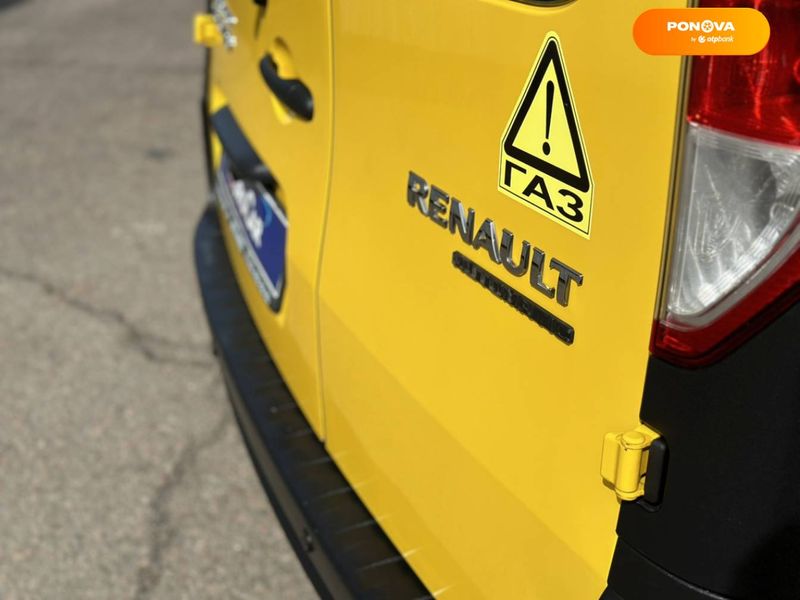 Renault Kangoo, 2015, Газ пропан-бутан / Бензин, 1.6 л., 95 тис. км, Вантажний фургон, Жовтий, Київ 39247 фото