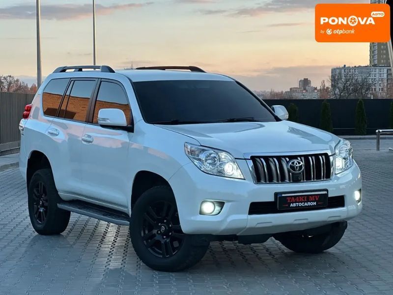 Toyota Land Cruiser Prado, 2010 г., Газ метан / Бензин, 220 тыс. км, Внедорожник / Кроссовер, Белый, Днепр (Днепропетровск) AT-10414911 фото