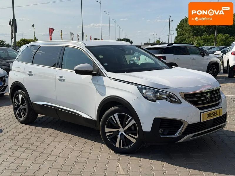 Peugeot 5008, 2018 г., Дизель, 226 тыс. км, Внедорожник / Кроссовер, Белый, Винница AT-10421935 фото