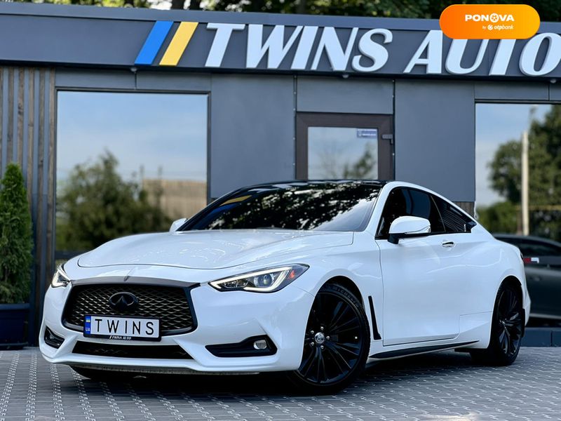 Infiniti Q60, 2018, Бензин, 3 л., 140 тыс. км, Купе, Белый, Одесса 110087 фото